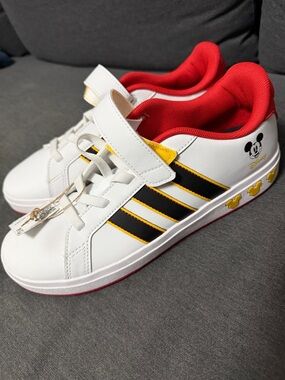 Adidas Grand Court Mickey Mouse Sneakers